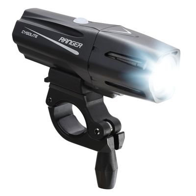 Cygolite Ranger 1,400 Lumen Bike Light 5 Night & 3 Daytime Modes Compact & Durable IP67 Waterproof Secured Hard Mount USB Rechargeable Headlight for Road, Mountain, Commuter Bicycles