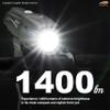 Cygolite Ranger  1,400 Lumen Bike Light  5 Night & 3 Daytime Modes  Compact & Durable  IP67 Waterproof  Secured Hard Mount  USB Rechargeable Headlight  for Road, Mountain, Commuter Bicycles view 2