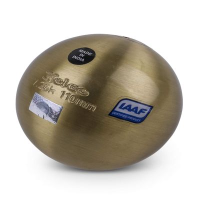 Nelco Brass Competition Shot - 7.26 kg - 110 mm - IAAF