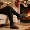 RockDove Men's Hearthfire Memory Foam Moc Slipper, Size 13 US Men, Mocha view 2
