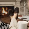 RockDove Men's Hearthfire Memory Foam Moc Slipper, Size 13 US Men, Mocha view 3
