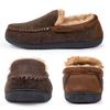 RockDove Men's Hearthfire Memory Foam Moc Slipper, Size 13 US Men, Mocha view 4