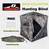 THUNDERBAY SPUR Collector 3 Person Hunting Blind, Portable Ground Blind with Silent Sliding Window, Portable Durable Hunting Tent for Deer & Turkey Hunting view 4