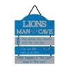FOCO Forever Collectibles NFL Detroit Lions Wood SignWood Man Cave Sign, Team Colors, One Size view 1