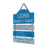 FOCO Forever Collectibles NFL Detroit Lions Wood SignWood Man Cave Sign, Team Colors, One Size view 2
