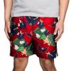 FOCO NHL Washington Capitals Mens Team Logo Floral Hawaiian Swim Suit Trunksteam Logo Floral Hawaiian Swim Suit Trunks, Team Color, XXL/ 36" - 38" view 1