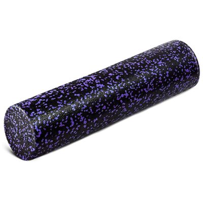 Yes4All High Density Foam Roller for Back, Variety of Sizes & Colors for Yoga, Pilates - Purple Speckled - 24 Inches