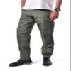 BACKBONE Mens Casual Street Fashion Camo Cargo Pants Army Combat Military BDU Pants Work Hunt Pants (Size 34, Army Green - Ripstop) view 3