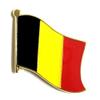 Belgium Flag Lapel Pin; One International Waving World Flag Pin Badge Patriotic Country Hat Lapel Badge (Belgium) view 1