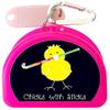 Zumoe Fieldhockey Mouthguard Case - Field Hockey Chick (Rose) view 1