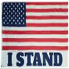 3x5 I Stand USA American 50 Star 100D Woven Poly Nylon Flag 5x3 Banner Grommets Heavy Duty (RUF)