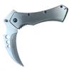 Grim Reaper Karambit Scythe Tactical Combat Pocket Knife (Limited Edition) (Silver) view 1