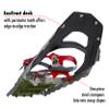 MSR Revo Ascent Backcountry & Mountaineering Snowshoes with Paragon Bindings, 25 Inch Pair, Olive view 3