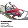 MSR Revo Ascent Backcountry & Mountaineering Snowshoes with Paragon Bindings, 25 Inch Pair, Olive view 4