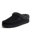 Dearfoams Men's Indoor/Outdoor Breathable Memory Foam Clog Offered in Wide Widths, Black, Small view 1