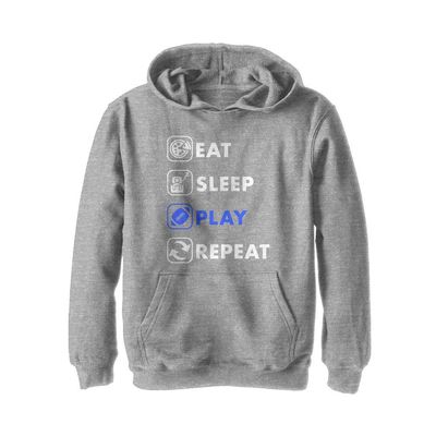 Fifth Sun Boys' Hooded Sweatshirt, Athletic Heather, Medium