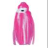 Gamakatsu AK116 Kuwase Akiaji Uki Shikake (Nano Smooth Coat), No. 18, #1, Pink view 1