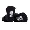 Stephan Baby F4780 Non-Skid Silly Socks with Cute Sayings, Mini Squad, Fits 3-12 Months view 1