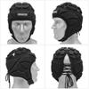 Lixada Rugby Headguard, Football Goalkeeper Helmet Adjustable Soccer Padded Headguard Rugby Helmet Hat for Rugby Football Soccer view 4