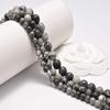 AD Beads Natural Gemstone Smooth Round Loose Beads 15 6mm 8mm 10mm (6mm, Spider Web Jasper) view 2