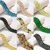 AD Beads Natural Gemstone Smooth Round Loose Beads 15 6mm 8mm 10mm (6mm, Spider Web Jasper) view 4