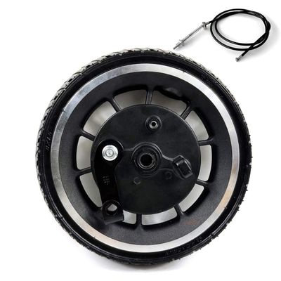 8-inch Scooter Wheel With Brake 8 Inch Solid Wheel With Drum Brake 200mm Tubeless Tyre And Expansion Brake The Hub Width 45mm (wheel with cable180)