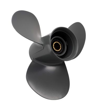 Aluminum 3 Blade Outboard Propeller Replacement for Honda 35-60HP 13 Spline Tooth (11(Dia) x15(Pitch))