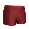 Freebily Girls Boy-Cut Slim Fit Yoga Cheer Volleyball Hot Shorts Low Rise Gymnastics Dance Running Booty Bottom Underwear V-Front Burgundy 10 view 3