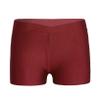 Freebily Girls Boy-Cut Slim Fit Yoga Cheer Volleyball Hot Shorts Low Rise Gymnastics Dance Running Booty Bottom Undershort V-Front Burgundy 12 Years view 1