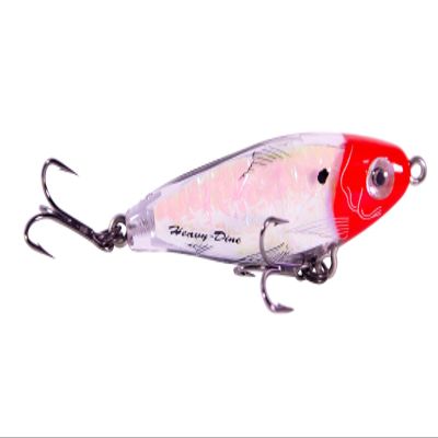 Mirrolure C18MR-11CP Heavy Dine Sinking Twitchbait Cl/Red Hd/Cr PRL 2 5/8in 7/16oz