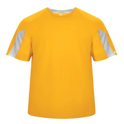 Badger Sports Striker Tee Gold/White 2X-Large