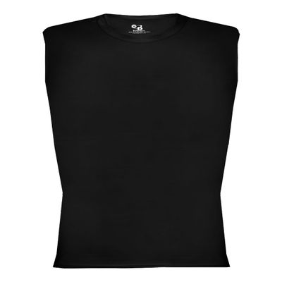 Pro Compression Sleeveless Black Large