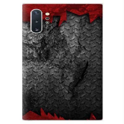 Decalrus - Protective Decal Metal Skin Sticker for Samsung Galaxy Note 10 Plus Cellphone case Cover wrap Note10Plus-112