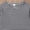 0-24M Newborn Infant Baby Boy Girl Long Sleeve T-Shirt Tee Tops Clothes Stripes Pant Fall Winter Casual Outfit Set (Grey, 6-12 Months) view 3