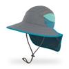 Sunday Afternoons Boy Kids` Ultra Adventure Hat, Cinder/Blue Mountain, M view 1