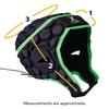 Gilbert Black/Silver Falcon 200 Rugby Scrum Cap (Medium) view 3