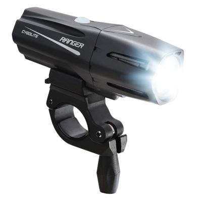 Cygolite Ranger 1,200 Lumen Bike Light 5 Night & 3 Daytime Modes Compact & Durable IP67 Waterproof Secured Hard Mount USB Rechargeable Headlight For Road, Mountain, Commuter Bicycles