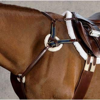Sheepskin Padded 5-Point Breastplate with Running Attachment by Ovation