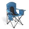 ARROWHEAD OUTDOOR Portable Folding Camping Quad Chair w/ 4-Can Cooler, Cup-Holder, Heavy-Duty Carrying Bag, Padded Armrests, Supports up to 330lbs view 1