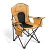 ARROWHEAD OUTDOOR Portable Folding Camping Quad Chair w/ 4-Can Cooler, Cup-Holder, Heavy-Duty Carrying Bag, Padded Armrests, Supports up to 330lbs view 1