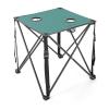 ARROWHEAD OUTDOOR 26 (66cm) Portable Camping Folding Table, 2 Cup Holders, Square, Carrying Case, Steel Frame, High-Grade 600D Canvas view 1