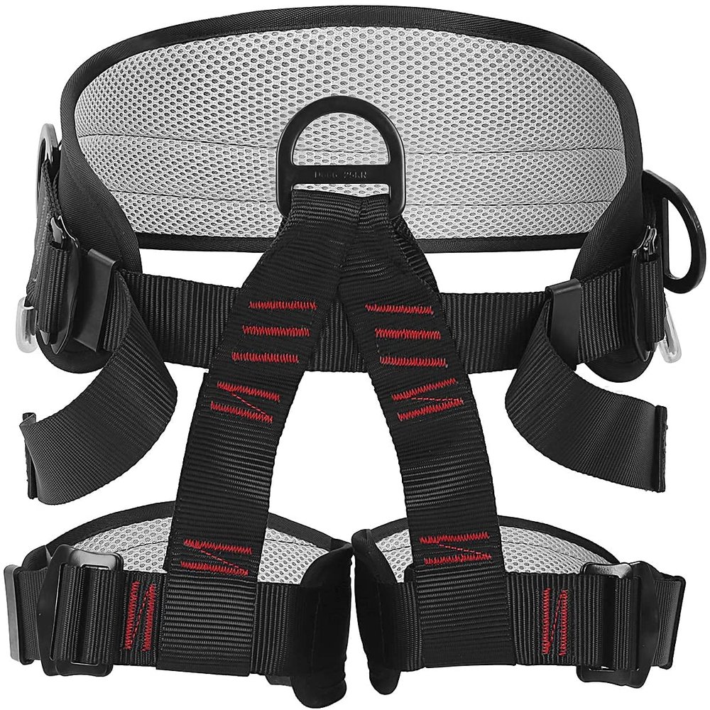 HeeJo Climbing, Safety Safe Seat Belt for Outdoor Tree Climbing, Outward Band Expanding Training Large Size,Climbing Gear