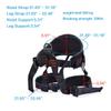 HeeJo Climbing, Safety Safe Seat Belt for Outdoor Tree Climbing, Outward Band Expanding Training Large Size,Climbing Gear view 3