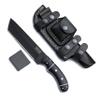 GCS Handmade G10Handle D2 Tool Steel Tactical knife Hunting Knife Camp Knife with leather sheath Full tang blade designed for Hunting & EDC GCS 228 view 1
