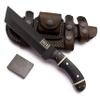 GCS Handmade G10Handle D2 Tool Steel Tactical knife Hunting Knife Camp Knife with leather sheath Full tang blade designed for Hunting & EDC GCS 228 view 3