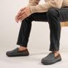 RockDove Men's Hearthfire Memory Foam Moc Slipper, Size 10 US Men, Charcoal view 2