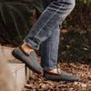 RockDove Men's Hearthfire Memory Foam Moc Slipper, Size 10 US Men, Charcoal view 3