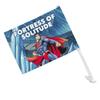 GRAPHICS & MORE Superman Fortress of Solitude Car Truck Flag with Window Clip On Pole Holder view 1