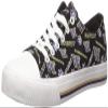 FOCO Washington Huskies NCAA Womens Low Top Repeat Print Canvas Shoes - 6