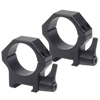Contessa Pair of Rings for Picatinny in Reinforced Steel -  1" H 19 mm SR